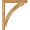 Ekena Millwork Thorton Block Rough Sawn Bracket, Western Red Cedar, 4"W x 34"D x 40"H BKT04X34X40THR05RWR - alternate 2